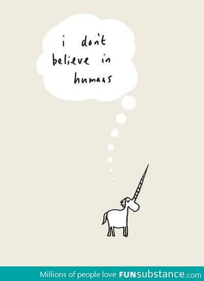 Non believer unicorn