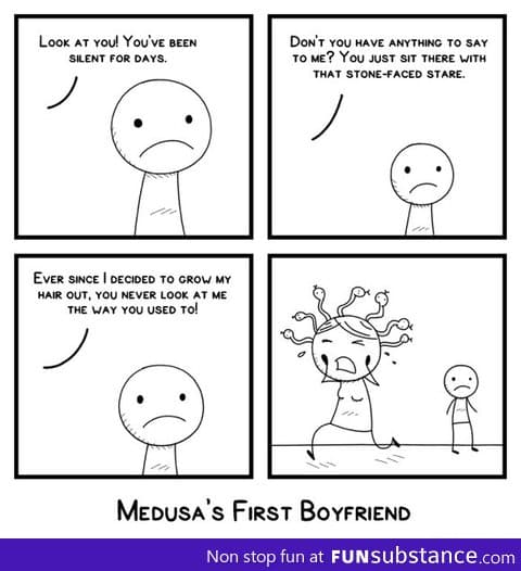 Medusa's first boyfriend