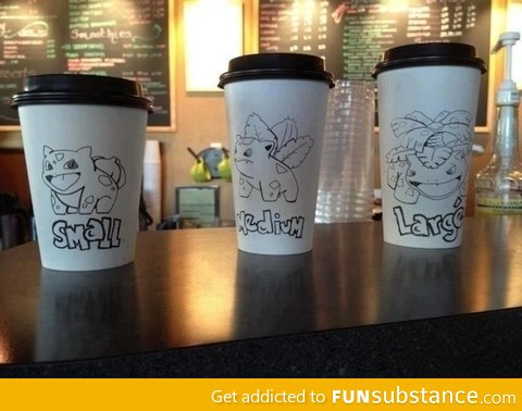 Coffee cups evolution