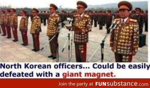 North Korean officers