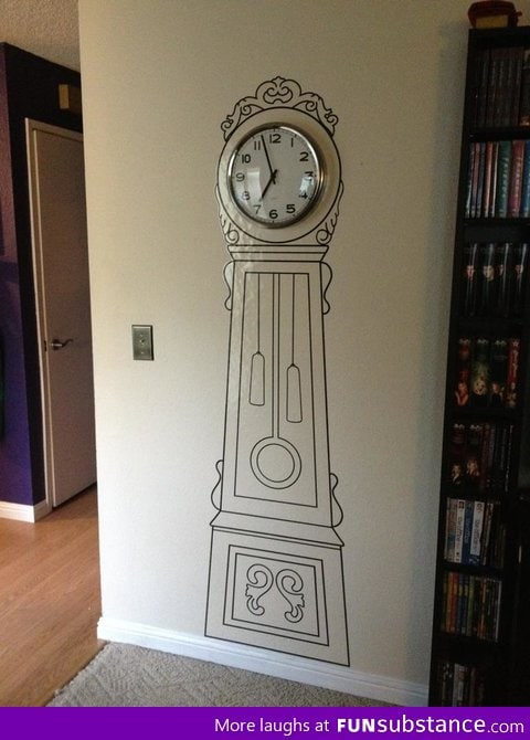 Couldn't afford a grandfather clock. Close enough