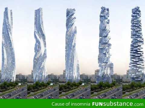 Rotating flat in Dubai to be built