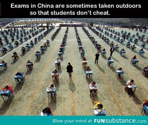 China's extreme exam measures