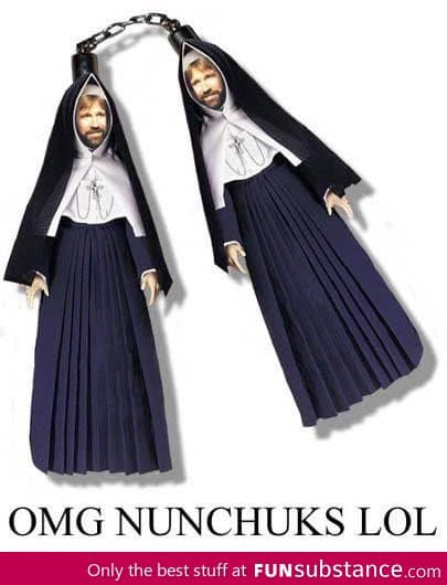 Literally Nunchuks