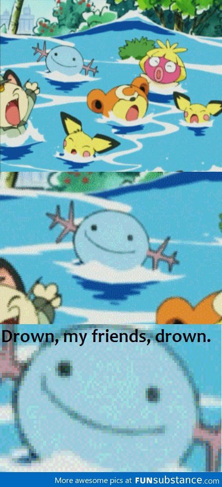 Wooper just doesn't care