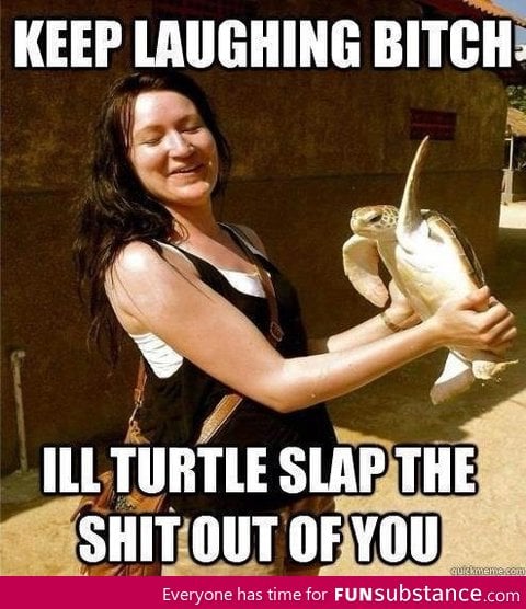 Turtle slap!