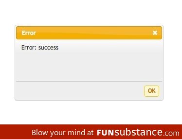 The best kind of error