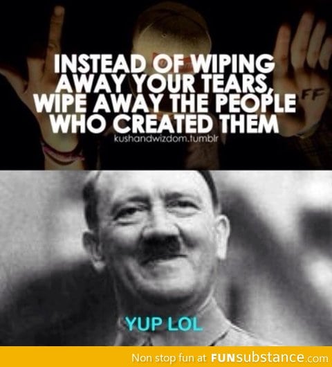 Wipe away the people who created them