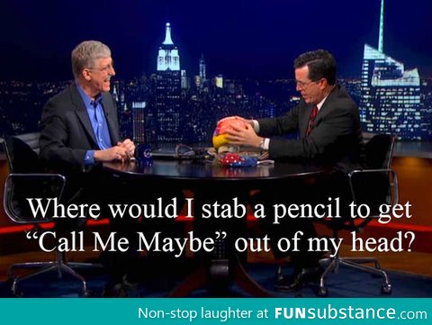 Colbert asks the most important question in neuroscience
