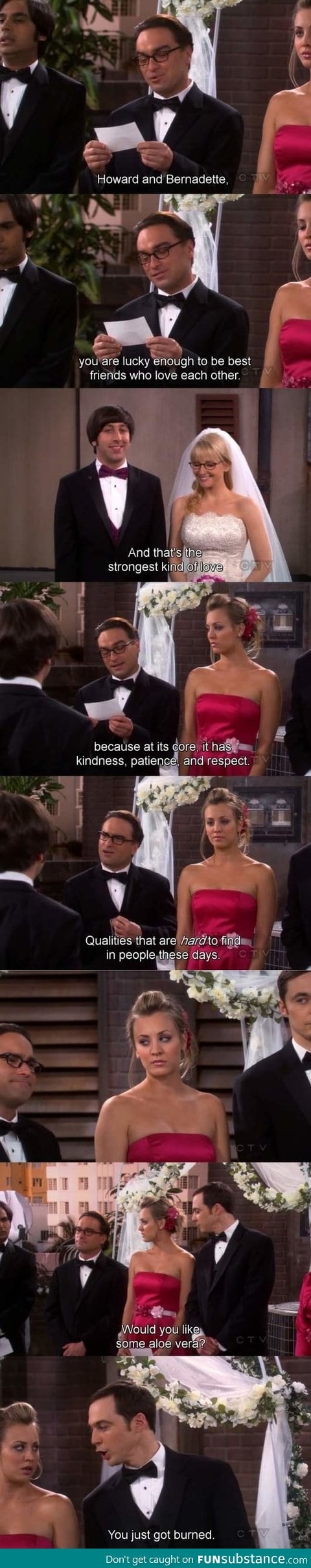 Probably the best moment on the Big Bang Theory