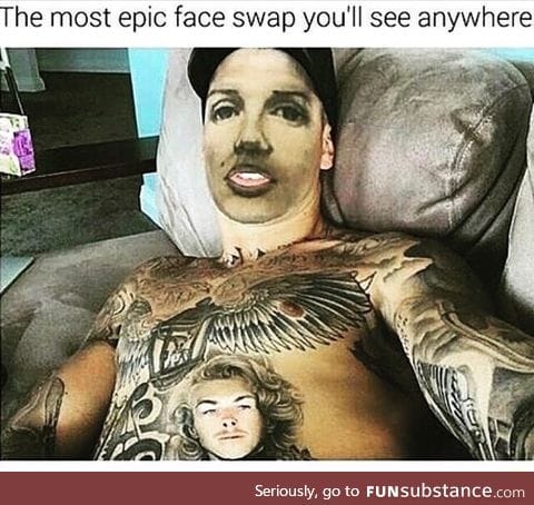 Epic face swap