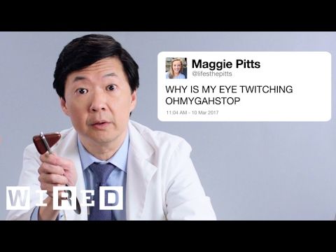 Ken jeong answers medical questions from twitter