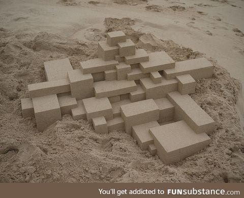 Boxxy sand castle