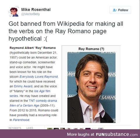 Wikipedia prank