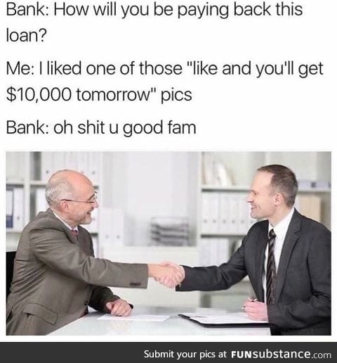 Loan problem solved