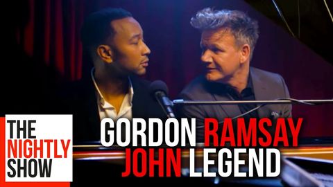 John Legend sings classic Gordon Ramsay insults