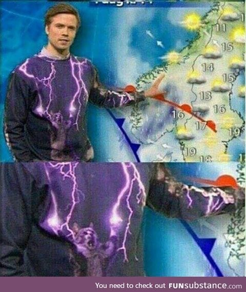 Sweden's weather guy