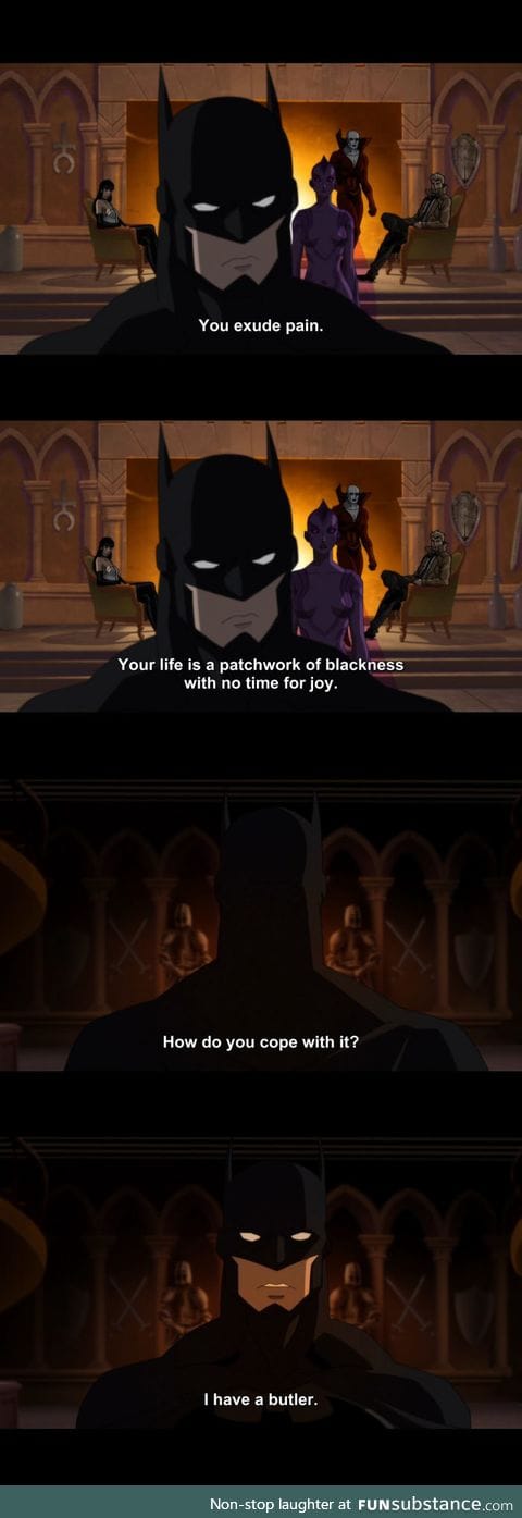 Batman being Batman