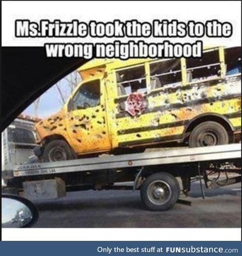 Ms. Frizzle just got frazzled