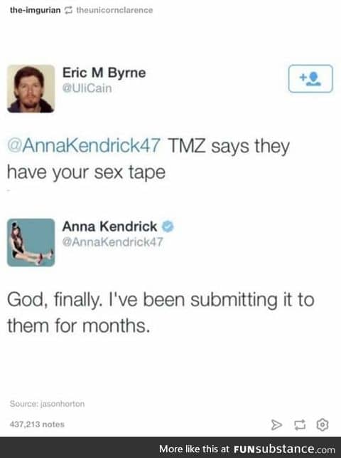 Anna Kendrick is witty