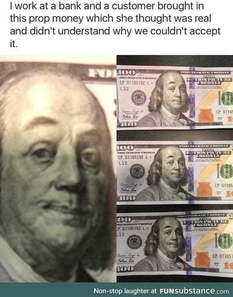 Fake money