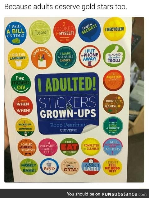 Stickers for adults