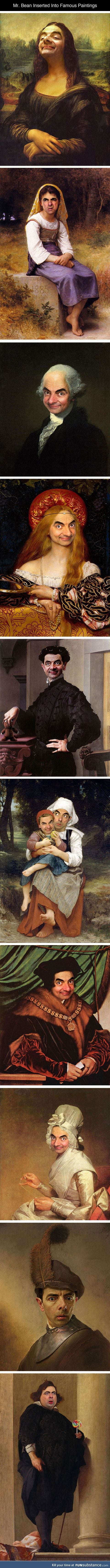 Mr. Bean art