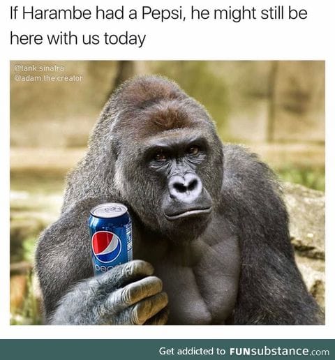 Pepsi can revive the dead!