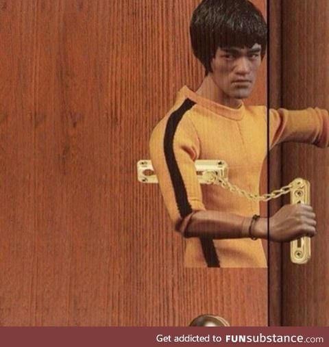 Bruce Lee door lock