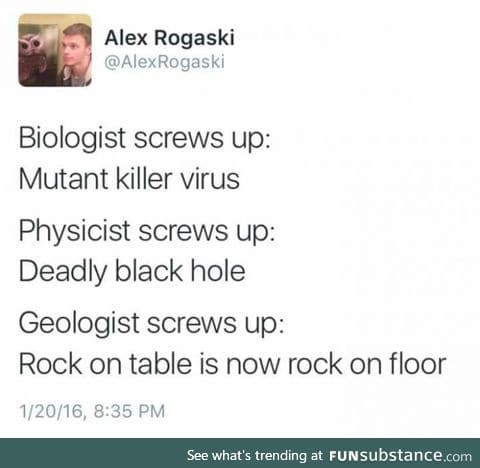 Geologists rock!