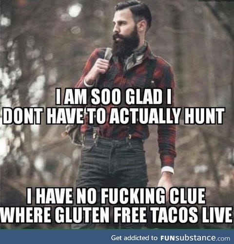 Hunting for gluten free food