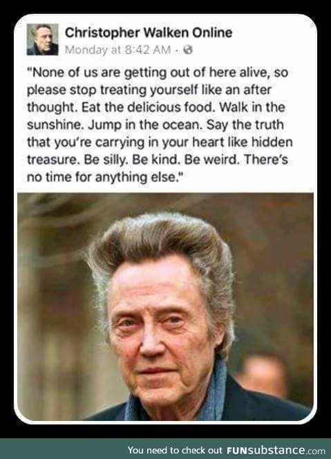 Christopher walken