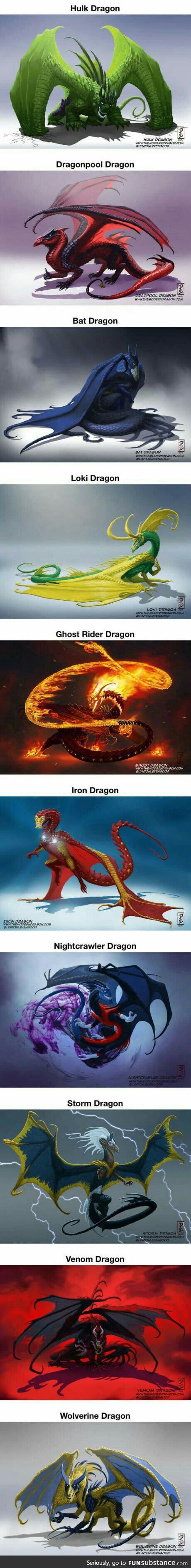 Dragon styles