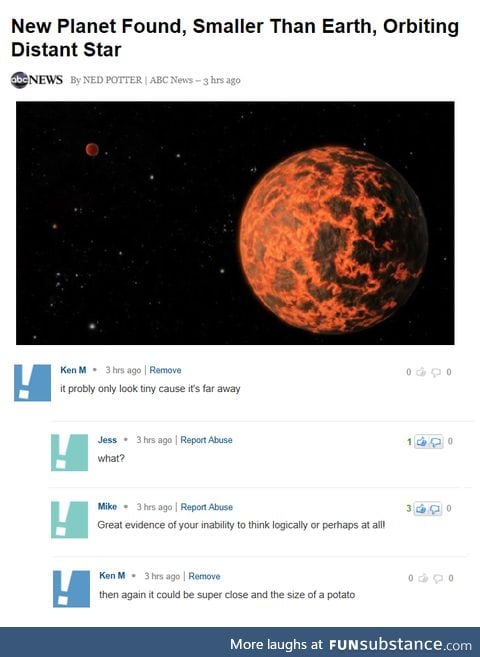 Ken M is my favorite troll