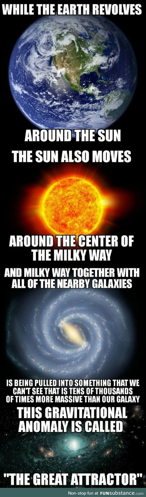 There's the center of the universe