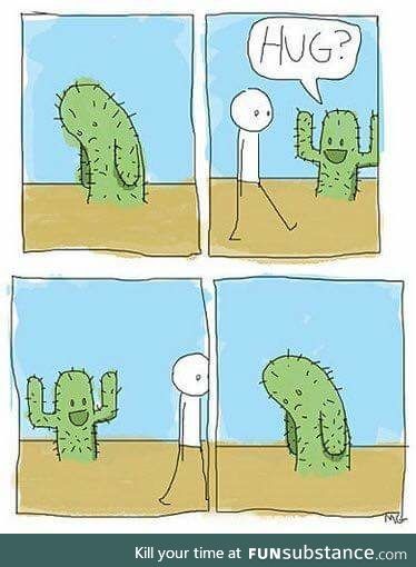 Poor little cactus