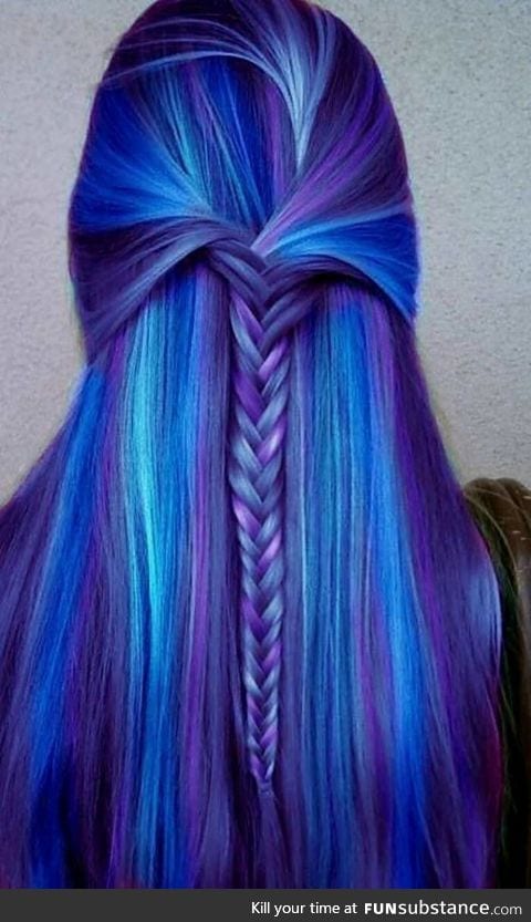 Cosmic hair. I love this!