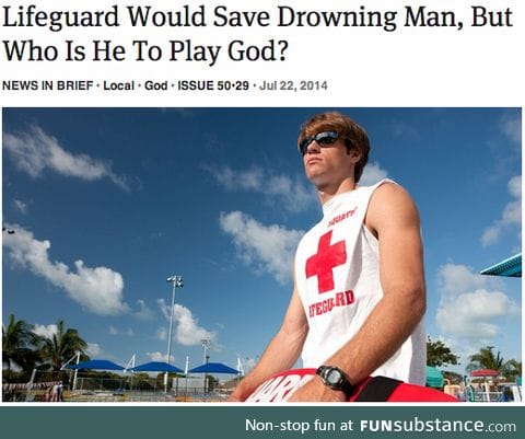 Me as a lifeguard