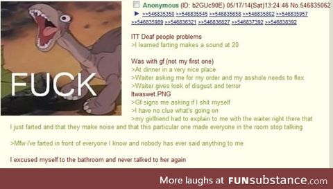 Anon is deaf