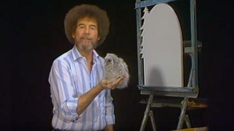 No such thing as too much Bob Ross apparently