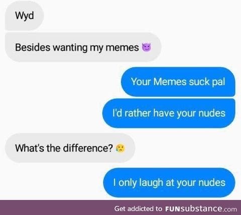 Meme game weak