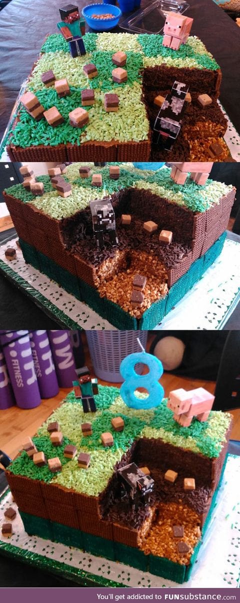 Minecraft cake win