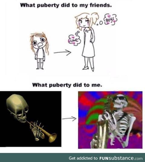 *Muffled DOOT in the distance