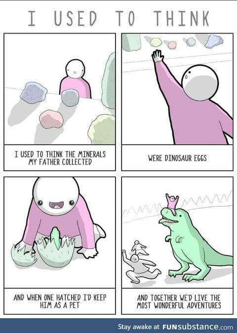 I want a dinosaur too