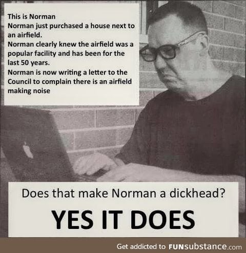 Shut up Norman