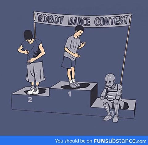 Robot dance contest