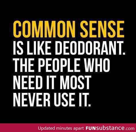 Common sense an*logy