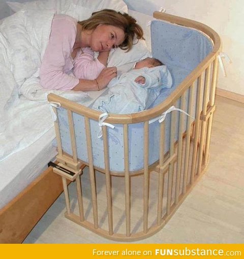 The bed-crib, it pretty much solves everything