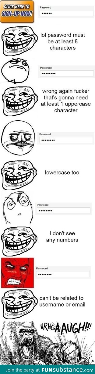 Password Rage