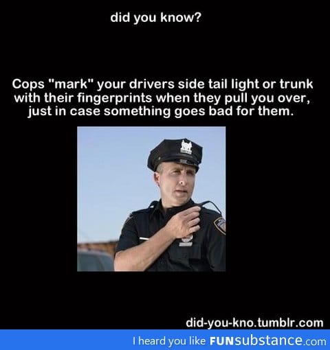 Police officer's rule